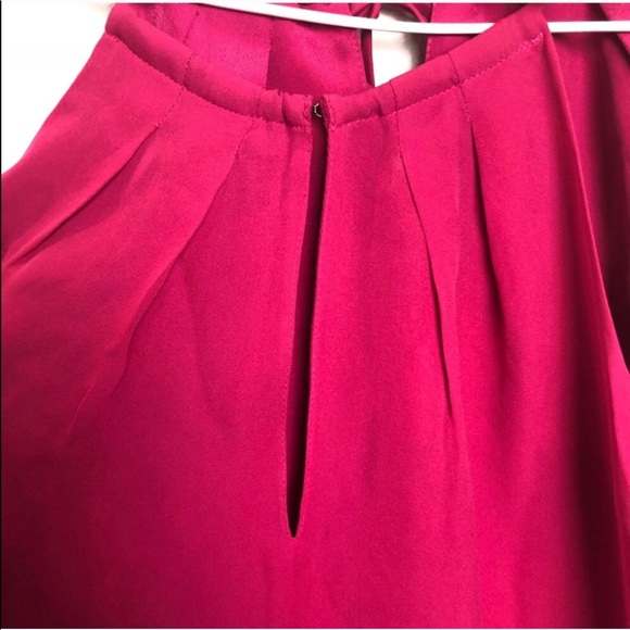 Joie pink silk top - Picture 5 of 8